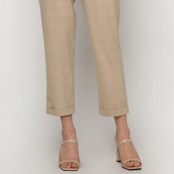 OAK + FORT Crop Pants - Picture 3 of 4